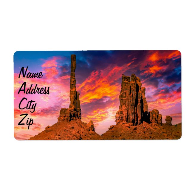 Etiqueta Vale do Monumento (Frente)