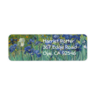 Etiqueta Van Gogh Irises (F608) Belas Artes