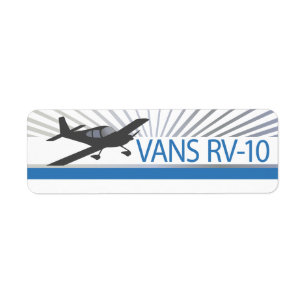 Etiqueta Vans RV-10