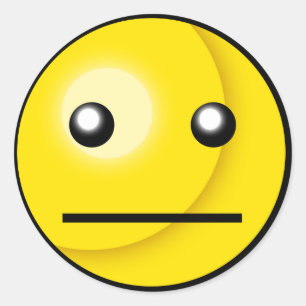 Etiqueta vazia do olhar fixo