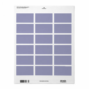 Etiqueta Vazio Crie seu próprio papel