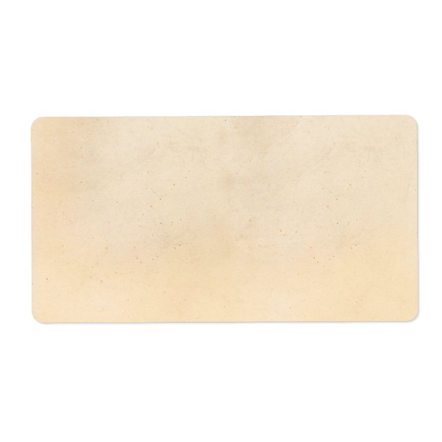 Etiqueta Vazio de Modelo de Pergaminho Antiquado de Papel V (Frente)