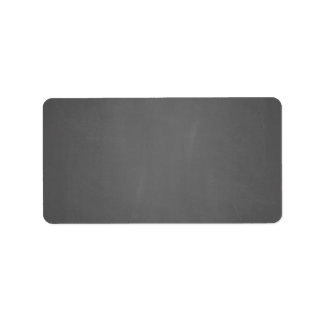 Etiqueta Vazio de quadro chalkboard personalizado