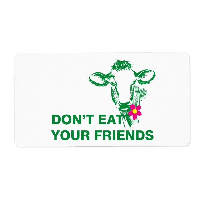 Etiqueta Veganismo (Frente)