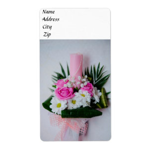 Etiqueta Vela do baptismo