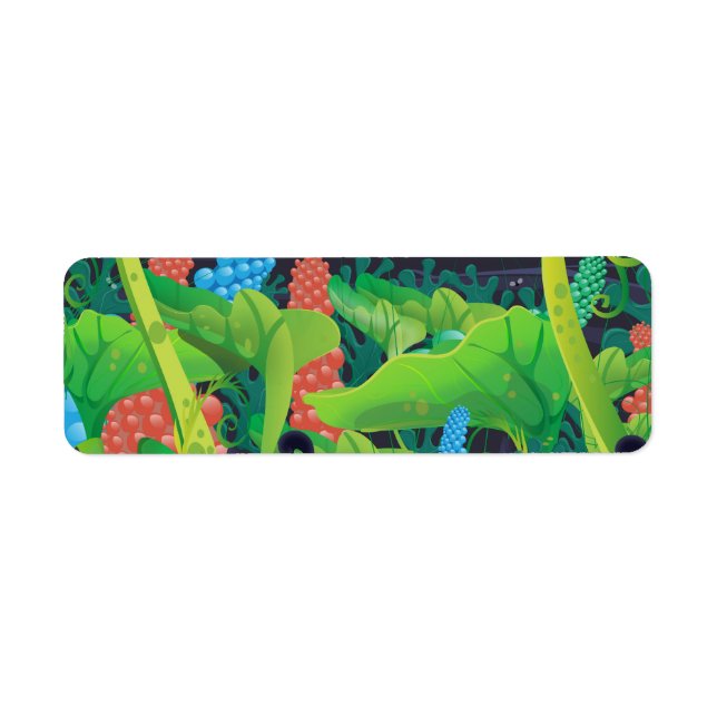 Etiqueta Venus Adventure Aguarda! poster de viagens. (Frente)