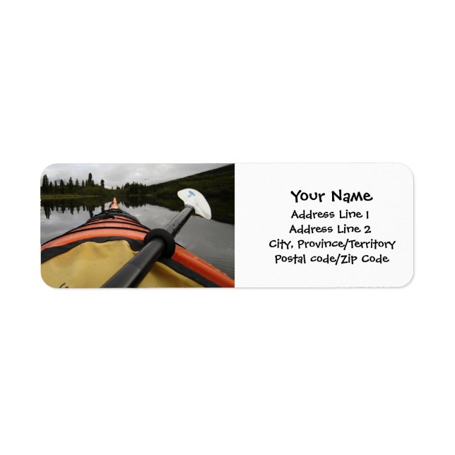 Etiqueta Ver Do Meu Kayak (Frente)