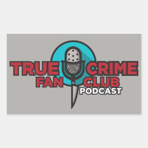 Etiqueta verdadeira do clube de fãs do crime!