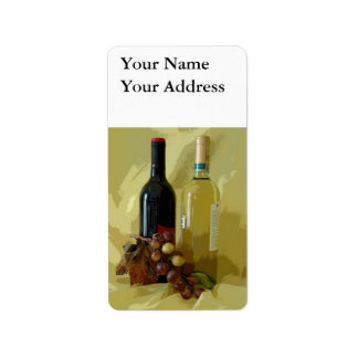 Etiqueta Vermelho Ou Branco