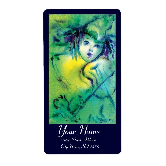 ETIQUETA VESTUÁRIO EM VERDE (Frente)