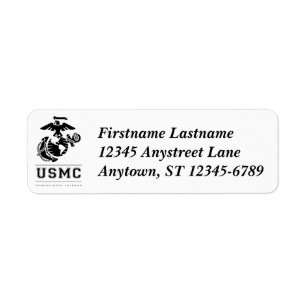 Etiqueta Veterano do USMC Afeganistão