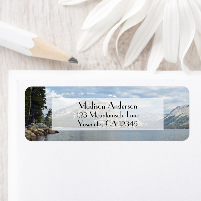 Etiqueta Viagem National Park Yosemite Return Address (Insitu)