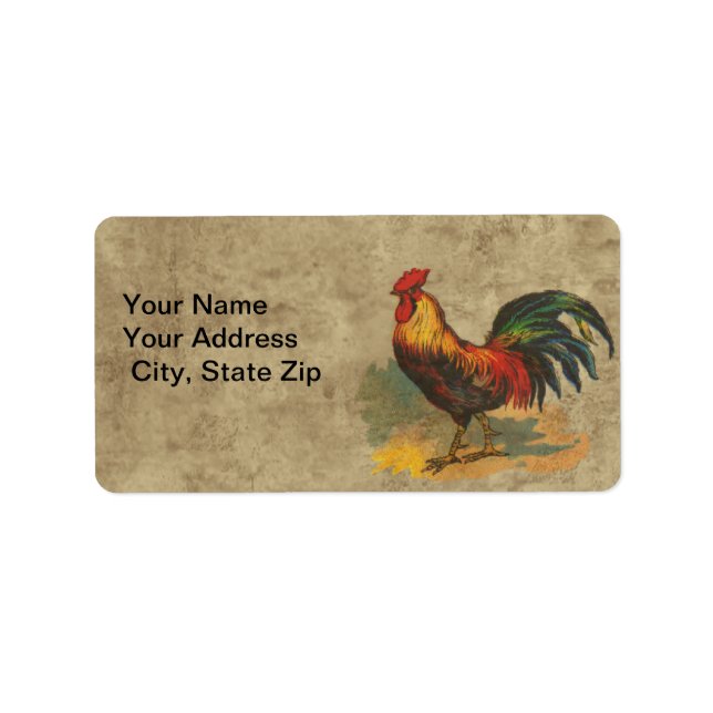 Etiqueta Vida fazenda (Frente)