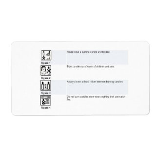 Etiqueta Vidro de segurança