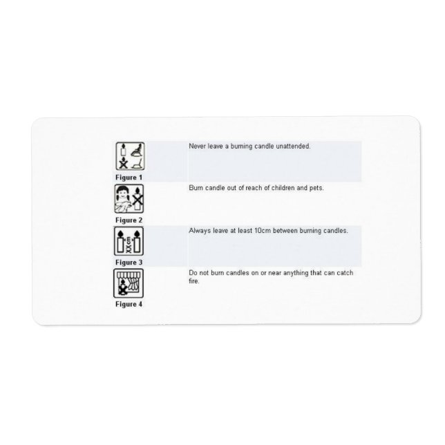 Etiqueta Vidro de segurança (Frente)