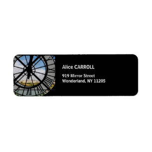 Etiqueta Vidro gigante no Musée d'Orsay - Paris