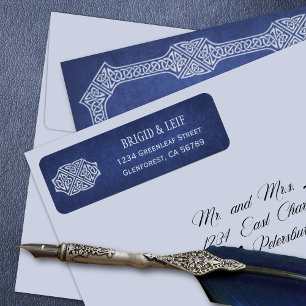 Etiqueta Viking Celtic Gamer Wedding