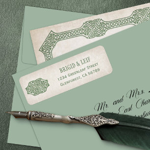 Etiqueta Viking Celtic Gamer Wedding