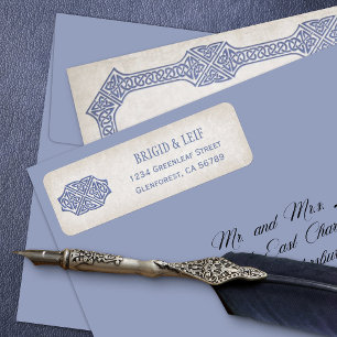 Etiqueta Viking Celtic Gamer Wedding