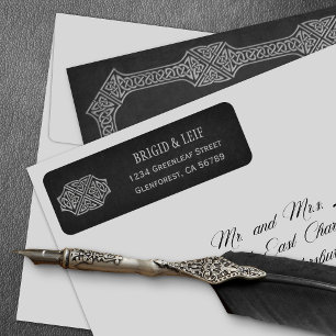 Etiqueta Viking Celtic Gamer Wedding