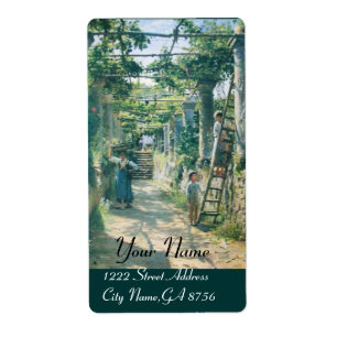 ETIQUETA VINHA DE VINHO DE UVAS ANTIGAS FESTA DE PROVANDO D