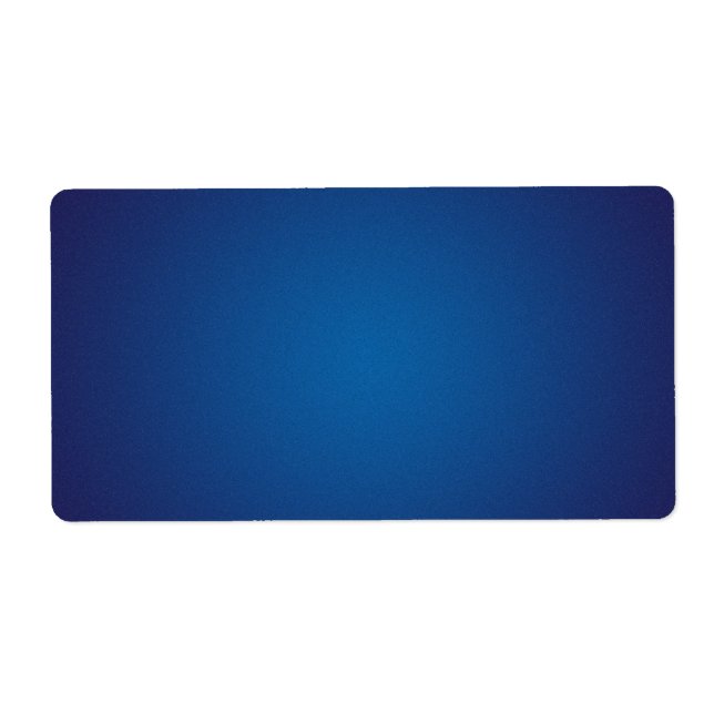 Etiqueta Vinheta Cinzenta Azul Escuro (Frente)