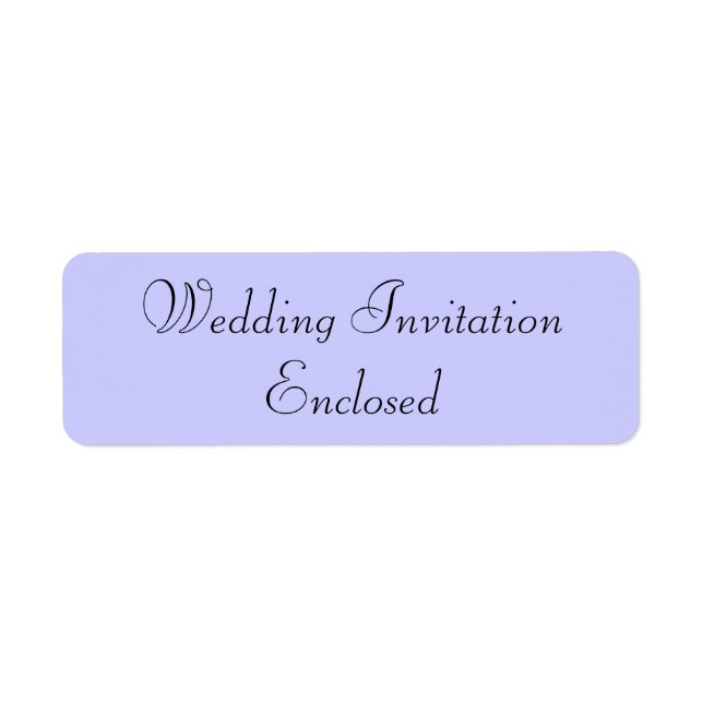 Etiqueta Vinhetas de Convite para Casamento (Frente)