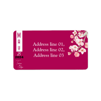 Etiqueta Vinho da flor