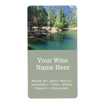 Vinho da paisagem do Parque Nacional Yosemite