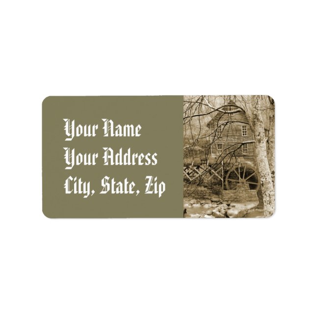 Etiqueta Vintage (Frente)