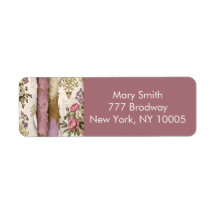 Vintage Floral - Return Address Labels