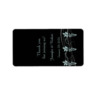 Etiqueta Vintage Floral Trim Weding Lip Balm