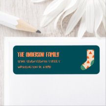 Vintage Ilustrada Boca Azul de inverno