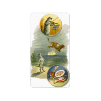Vintage Madre Goose Enfermeira Rhyme Ei Diddle