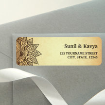 Vintage Mehendi Henna Indian Wedding