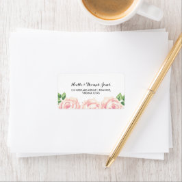 Etiqueta Vintage Rosa Wedding