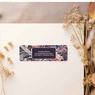 Etiqueta Vintage William Morris Lavanda Bridal