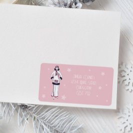 Etiqueta Vintage Winter Fashion