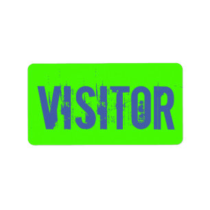 Etiqueta Visitante