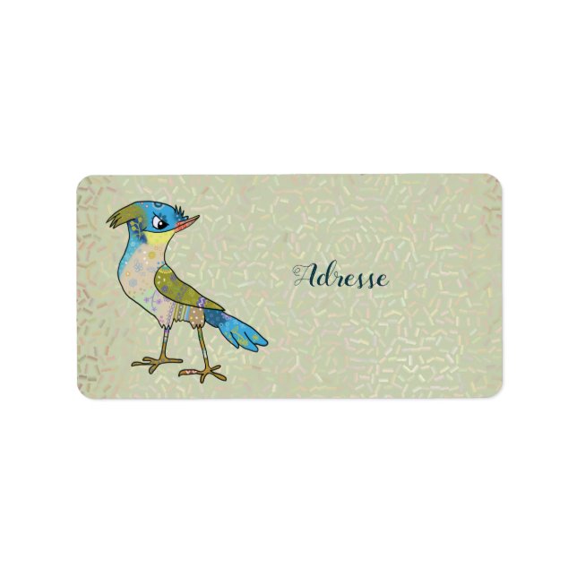 Etiqueta Vogel Louco (Frente)