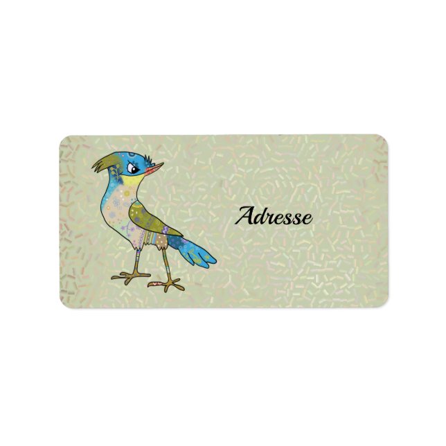 Etiqueta Vogel Louco (Frente)