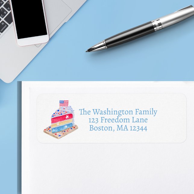 Etiqueta Watercolor, 4° Festa de Bolo (Criador carregado)