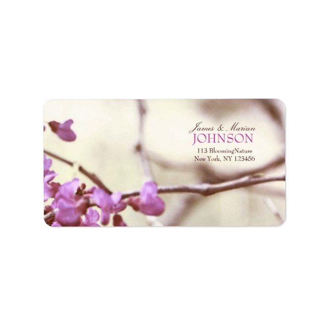 Etiqueta Web natural (Frente)