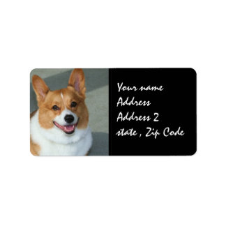 Etiqueta Welsh Corgi Shipping Labels
