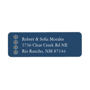 Etiqueta Western Return Address Labs, Conjunto de Rancho do