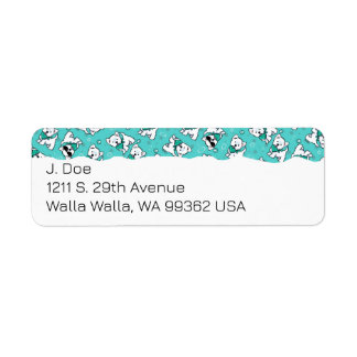 Etiqueta Westie Terriers