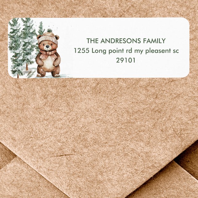 Etiqueta Whimsland Veer Birthday Green (Criador carregado)