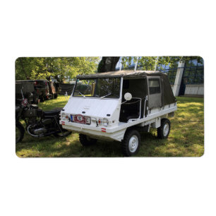 Etiqueta White Puch Haflinger