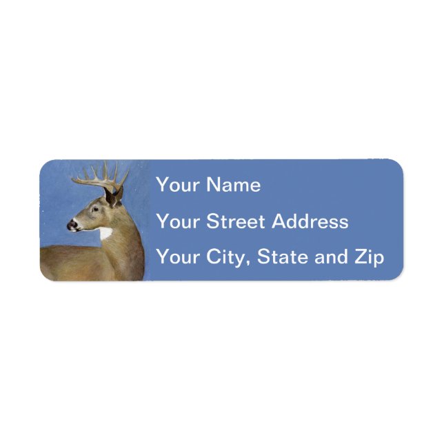 Etiqueta White Tail Buck (Frente)