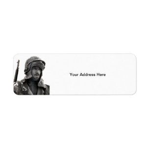 Etiqueta WII American Infantryman